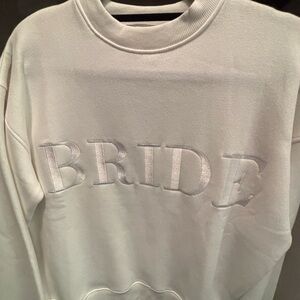 White Bride Sweatshirt